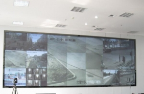 盤(pán)錦大洼縣公安局110指揮中心DLP顯示系統(tǒng)